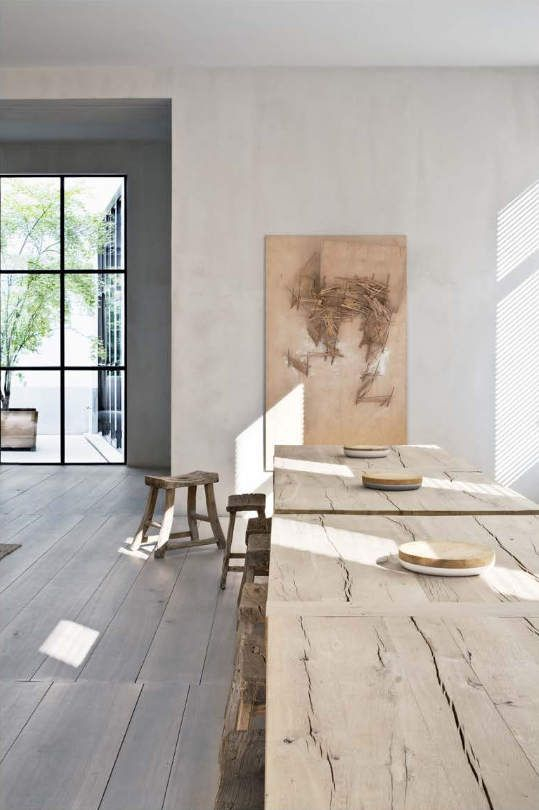 Een tafel van ruw hout? actief wonen