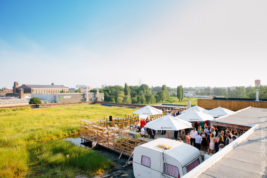 Popup rooftop bar en restaurant Gaston