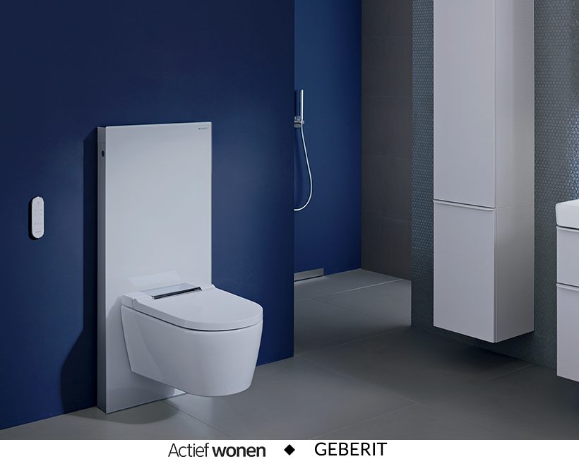 GEBERIT AQUACLEAN : voor een écht schoon gevoel