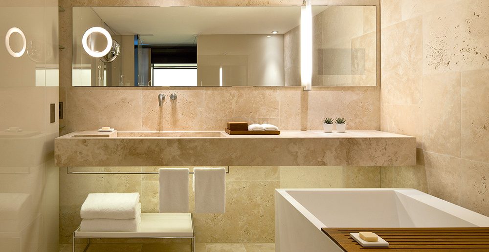 Sanitaire luxe in 11 verschillende hotelstijlen