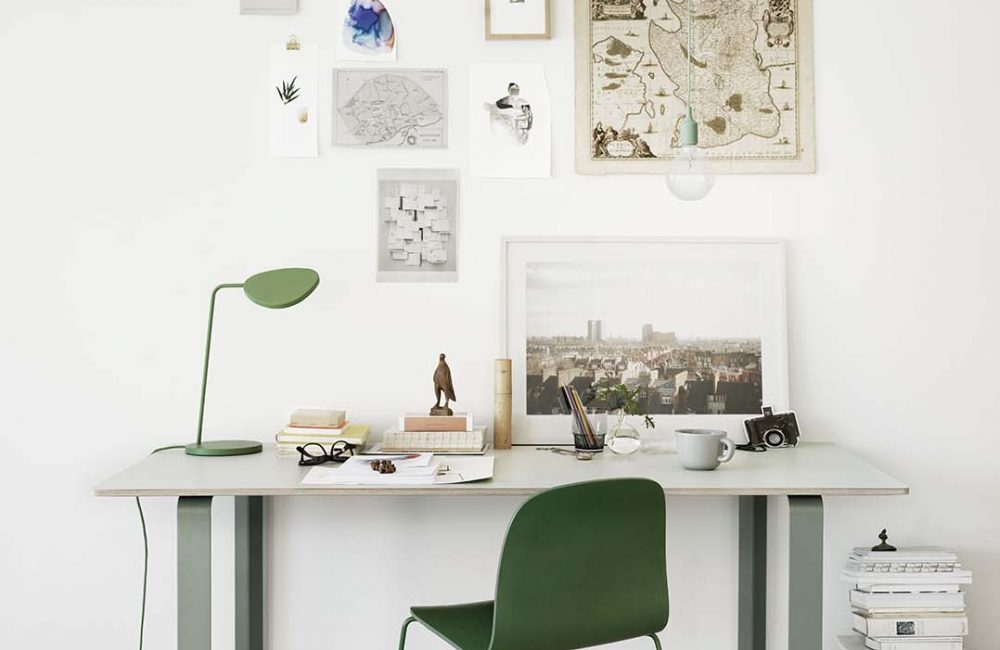 Je bureau in Scandinavische stijl