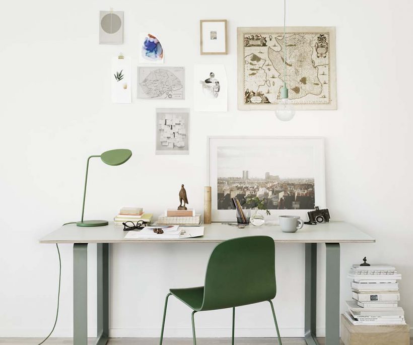 Je bureau in Scandinavische stijl