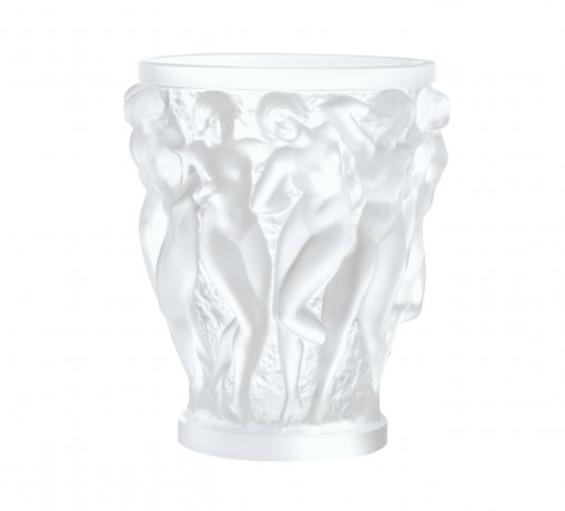 Vaas Bacchantes van Lalique, richtprijs 4000 euro. 