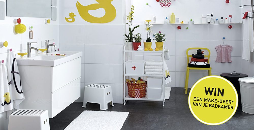 Win een badkamermake-over van Ikea