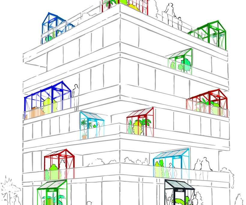 Groenten telen op je stadsbalkon