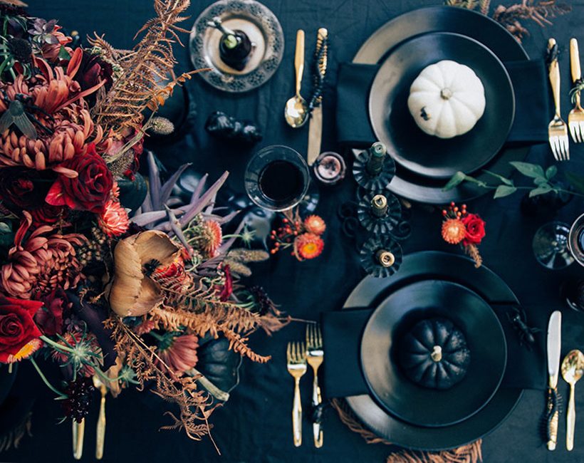 Halloweentafel, 5 dodelijk doeltreffende stijlen