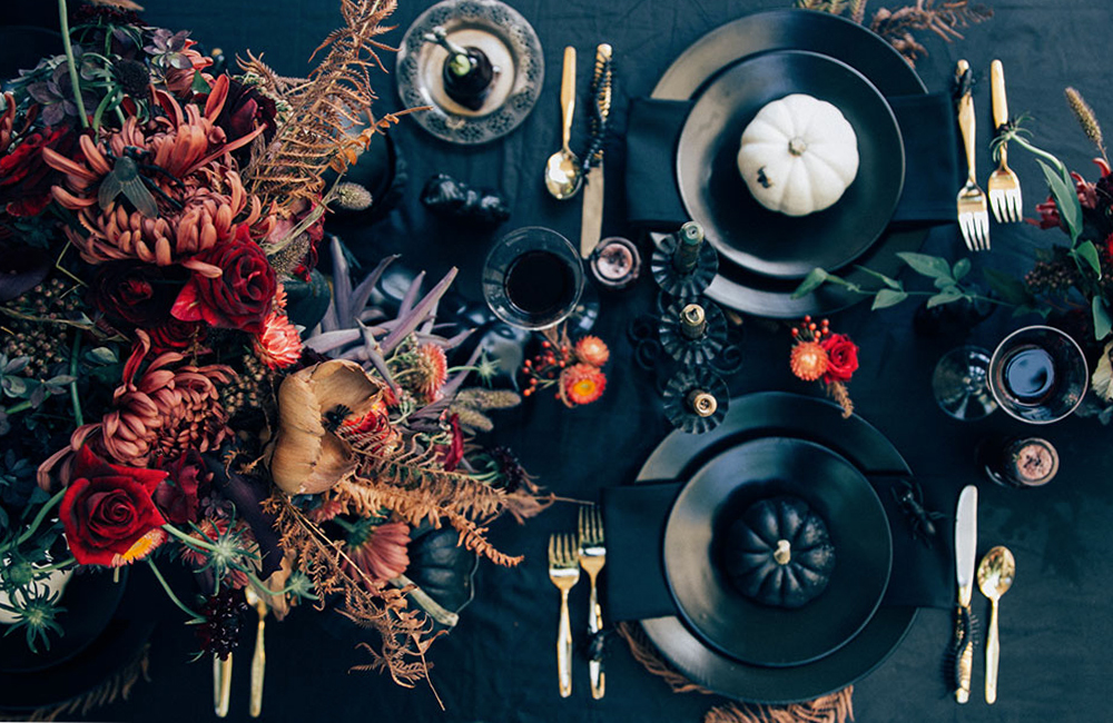 Halloweentafel, 5 dodelijk doeltreffende stijlen