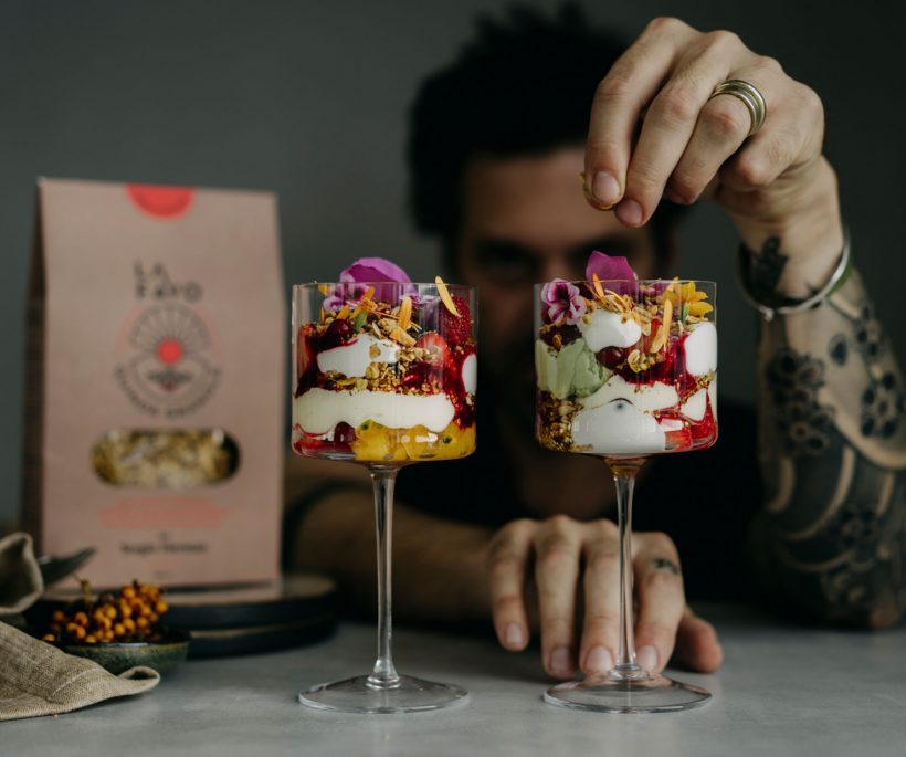 Sergio Herman en La Favo lanceren exclusieve granola