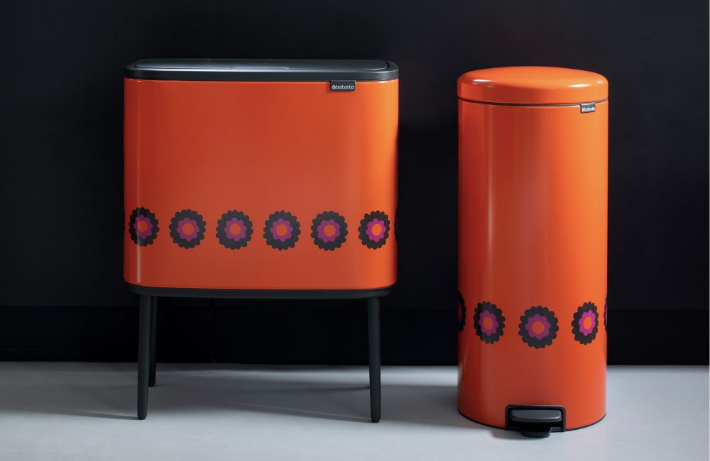 Brabantia viert 100e verjaardag met nostalgische bloemenprint