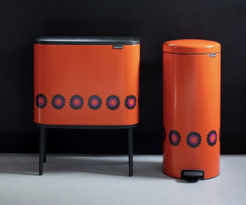 Brabantia viert 100e verjaardag met nostalgische bloemenprint