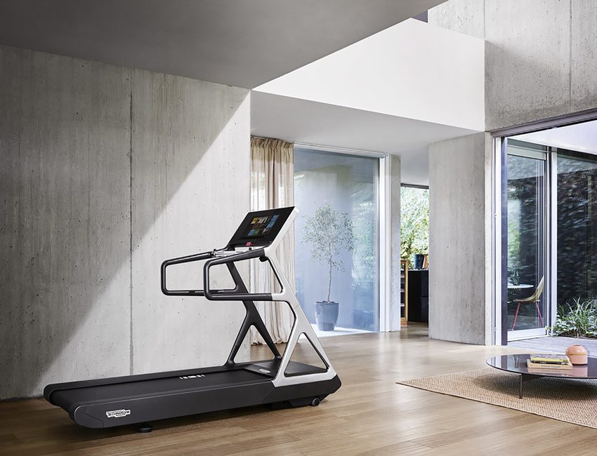 run personal loopband slim fitnesstoestel technogym smart home innovaties