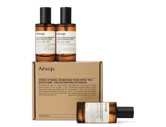 huisspray aesop deco wishlist kerstmis