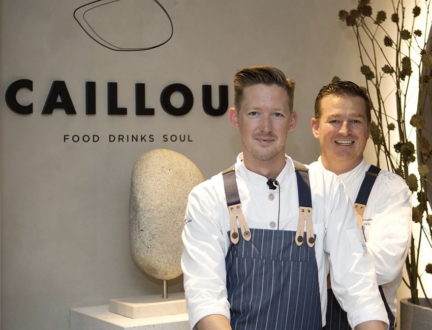 caillou-restaurant-knokke-marie's-corner-eigenaar frederik deceuninck en chef sander van de walle