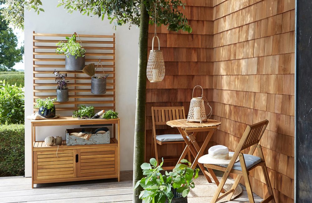 Klein terras of balkon? Zo richt je hem optimaal in!