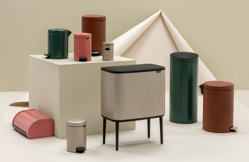 Zien: Brabantia lanceert 4 nieuwe kleuren