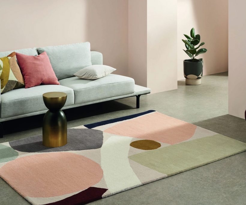 Trend: een retro interieur in serene kleuren