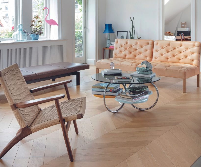 Zien: een flat in Kopenhagen die schippert tussen kleur en minimalisme