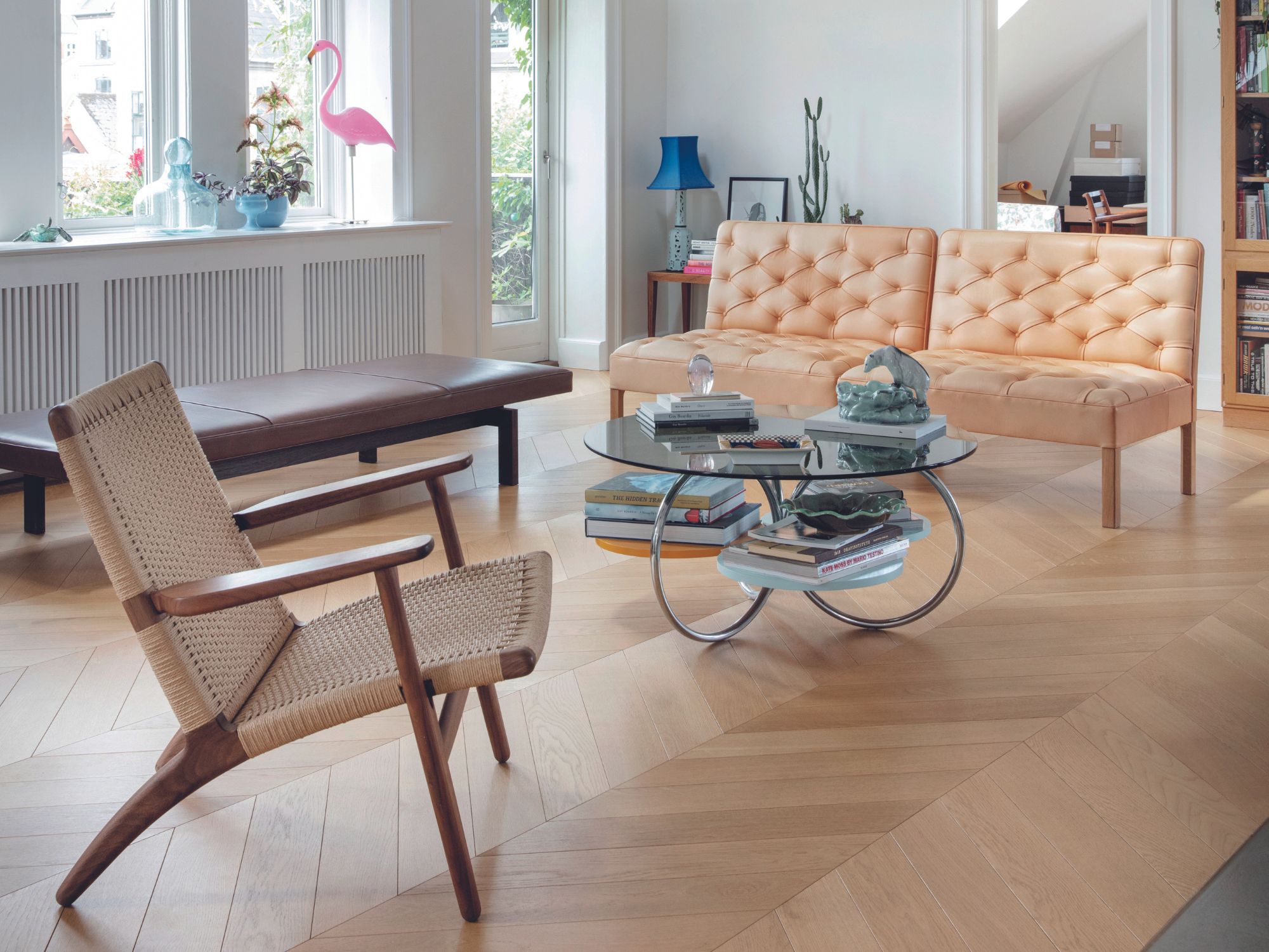 Zien: een flat in Kopenhagen die schippert tussen kleur en minimalisme