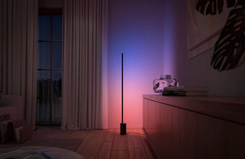 Maak kans op een innovatieve designvloerlamp van Philips Hue