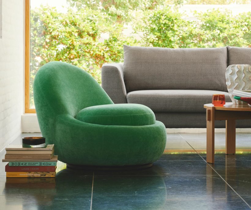 Maak kans op een kleurrijke designfauteuil van SOFACOMPANY t.w.v. 599 euro