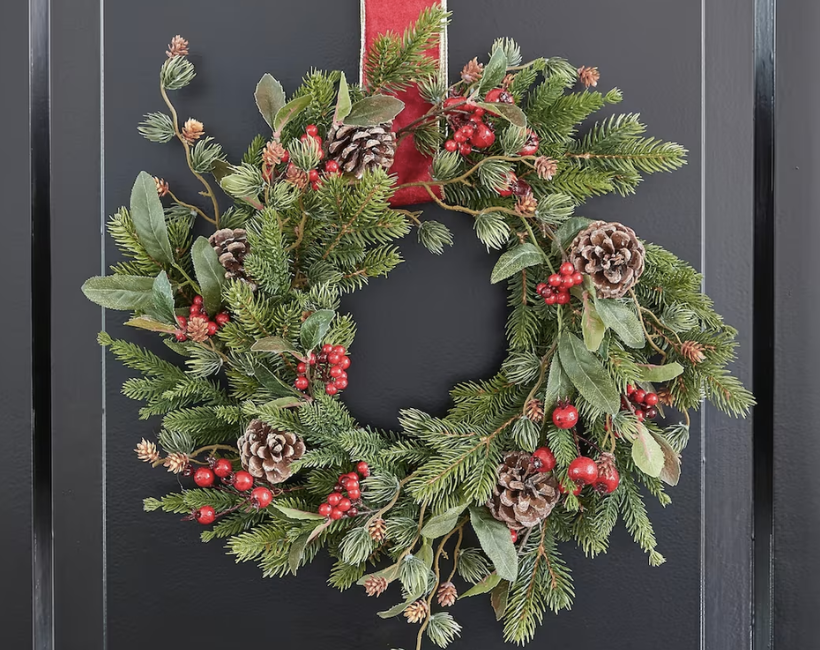 10 prachtige kerstkransen om aan je deur te hangen