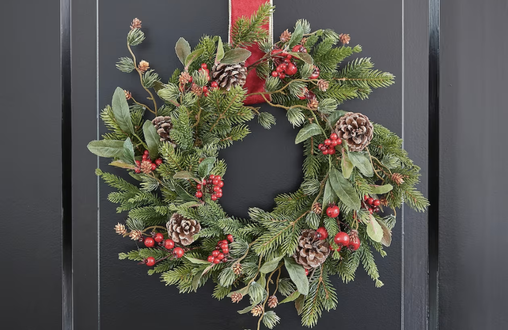 10 prachtige kerstkransen om aan je deur te hangen