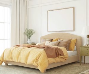 Bed onder het raam: een fout om te vermijden, behalve in dit zeer specifieke geval