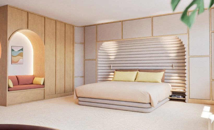 Hoe zullen slaapkamers eruitzien in 2050? Meer schermen, een gezellig hoekje, futuristische decoratie