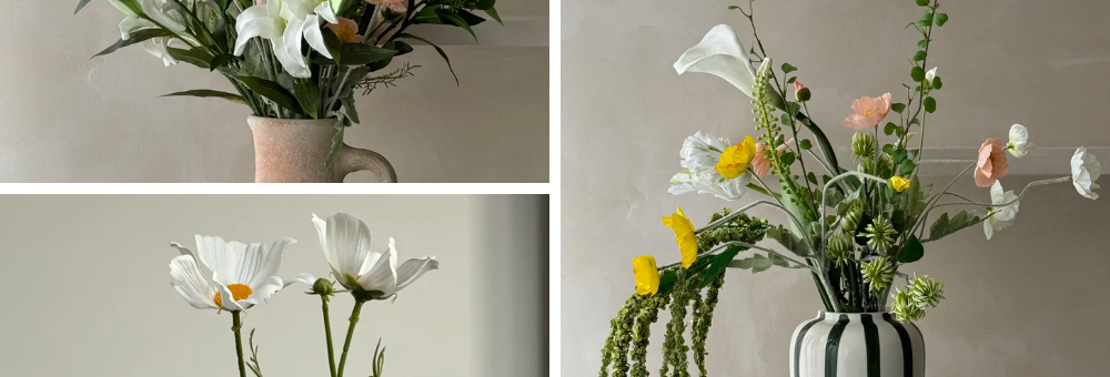 Interieurontwerpster Anneke Crauwels lanceert een collectie levensechte bloemen