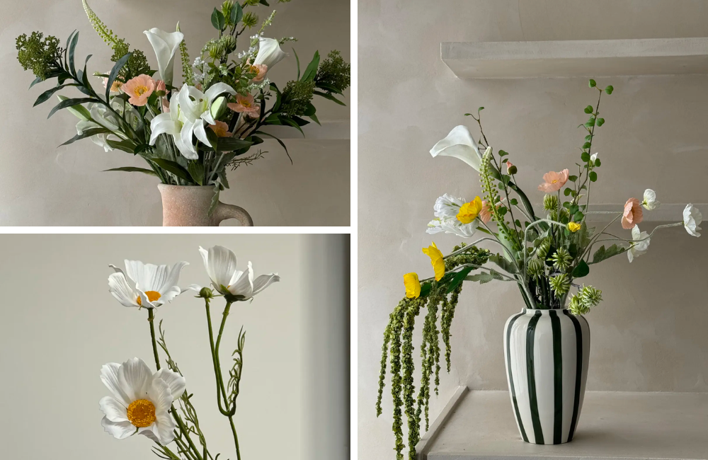 Interieurontwerpster Anneke Crauwels lanceert een collectie levensechte bloemen