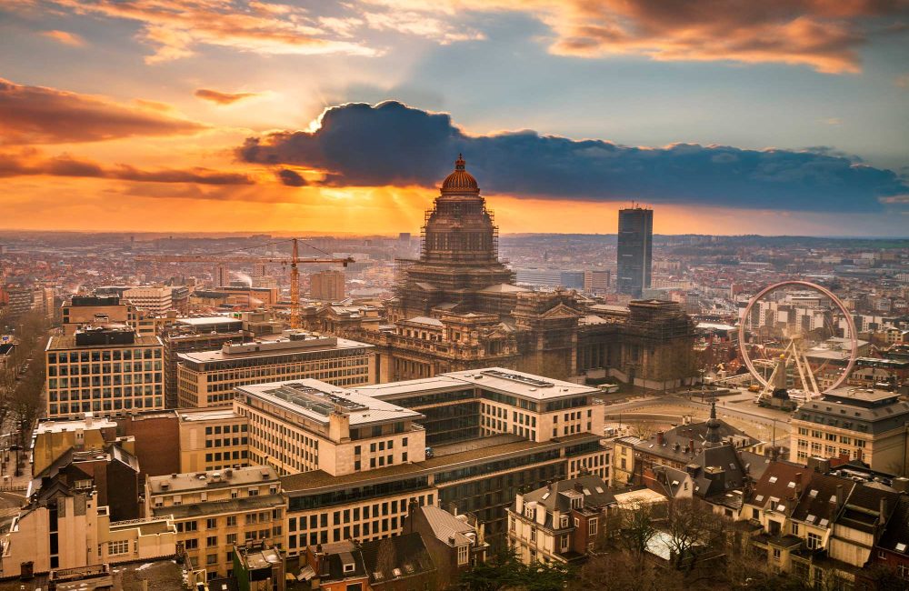 3 Brusselse rooftops met panoramisch uitzicht